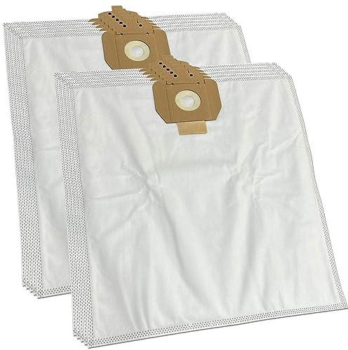 10 Premium Mikrovlies Staubsaugerbeutel kompatibel mit Taski Vento 8 Staubsauger | 10 Stück | Vliesfilterbeutel - Filtertüten - Filterbeutel - Beutel | Bodenstaubsauger Zubehör Ersatzteile