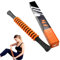 Kugooyi Yoga Massage Roller Stick, Muskel Entspannen Trainingsgerät Ultraportabel Multifunktions Relief Tool Anti-Cellulite Körperformung für Beine Rücken Schultern Nacken Arme (Orange)