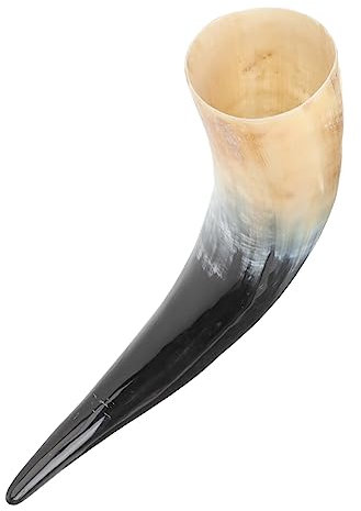 Amosfun Chope Corne Décorative Pour Bière Et Vin Grand Mug Corne Pour Cosplay Et Décoration Intérieure
