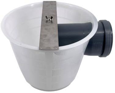Speidel Regenwasserfilter Filterkorb DN 100 - Korbfilter mit Kunststoffsieb für Zisterne und Flachtank