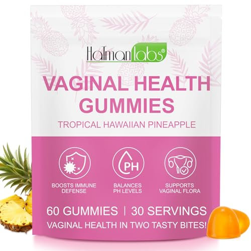 Vital Vaginal Probiotics Source Feminine Gummies PH Balance for Women Feminine Balance Gummies Probiotics for Women Vaginigal Health 60 Gummines (60 PCS)