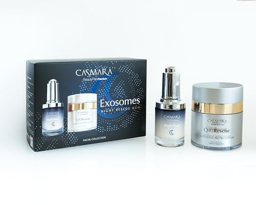Casmara Exosome Night Rescue Duo | Intensive Nachtreparatur | reichhaltige und hochkonzentrierte Creme