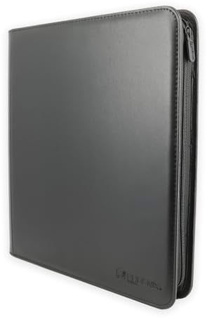 Phoenix Shield | Deluxe Album mit 12 Fächern – sichere Aufbewahrung für 480 Karten, optimaler Schutz mit Reißverschluss
