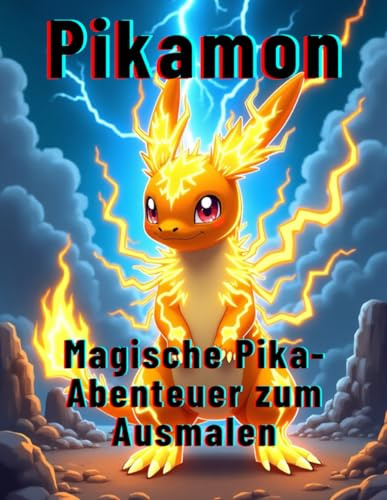 Pikamon : Magische Pika-Abenteuer zum Ausmalen