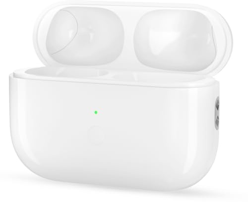 Replacement Charging Case for Air Pods Pro 1st 2nd, Wireless Charge Cases for AirPod Pro 2 Charging Case Support for Bluetooth Sync Button with Hanging Hole