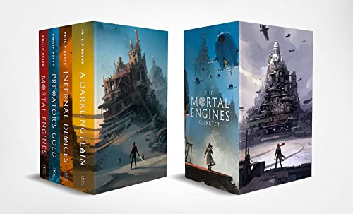 Mortal Engines (Ian McQue boxset: Mortal Engines, Predator's Gold, Infernal Devices, A Darkling Plain): (mortal engines quartet)
