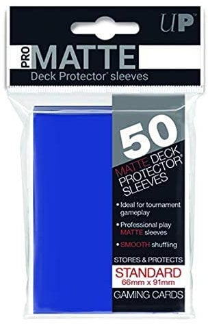 Ultra Pro SLEEVES Pro-Matte d12 Card Game (Blue)