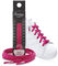 leazy flat Cordones elásticos M: (Hasta 5 ojales por lado, Rosa Neón)