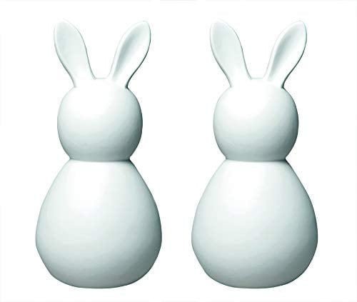 Räder [A] Ostern Porzellanhase klein 2er Set Herren 3x2,5x5cm