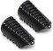 MANFNEE Leder Armschutz Gothic Armschutz breite Manschette Punk Armband Männer schwarzer Armschutz
