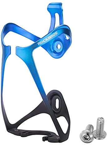 ROCKBROS Porte-bidon de Vélo VTT Universelle, Support de Bouteille avec vis Léger pour bidon 500ml 550ml, 650ml, 750ml