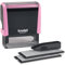 Trodat 4913 Printy Textstempel Typomatic, Stempelset zum Selbersetzen, Kissen, Pastell Rosa