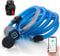 elektronisches Kabelschloss eLinkSmart Fahrradschloss Fingerabdruck mit Fingerabdruck/handys/Watch App 150CM Länge wasserdicht schlüsselloses Kabel-Bick-Schloss fahrradschloss zahlenschloss Blau