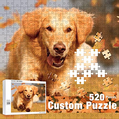 Foto-Puzzle 35-1000 Teile - Selbst Gestalten, Machen Sie Ihr Eigenes Individuelles Puzzle für Erwachsene und Kinder, Familie, Hochzeit, Abschlussfeier, Geschenk