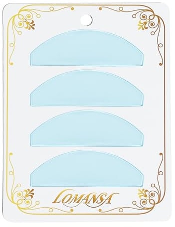 Lomansa Lash Lift Pads, Lash Lift Shields, Only for No.1 Perming Step, Ultra Thin and Sticky, Multiple Uses as Eye Patches or Ribbon for Salon (Blue)