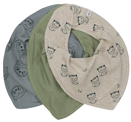 Pippi Unisex Baby dreieck Lätzchen (3 pack)