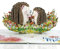 CUTPOPUP Igel Mama Karte Muttertag, Geburtstagskarte, Geburtstagskarte Frau, Muttertag Karte, Karte Hochzeitstag (Hedgehog Mom) US8-AN149DE