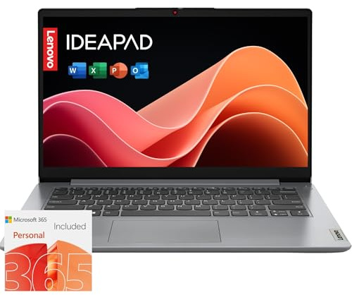 Lenovo IdeaPad Laptop • 36GB RAM • 1TB Cloud Storage and 512GB SSD • Intel Celeron • Intel UHD Graphics • WiFi-6 • 11HR Battery • 1-Yr Microsoft 365 • Windows 11