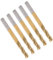Fresatrice, 5pcs Fresatrice a 3 Fluto, Tie-down-downs Calibro Strumento di Incisione di Incisione MMILL 3.175x3.175x12x40 per Intaglio 3D e Strumento di Fresatura