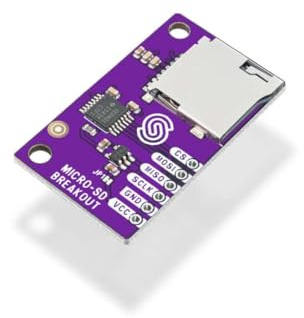 Soldered MicroSD Kartenlese-Breakout Board | 5V | SPI | Made in EU | 333050