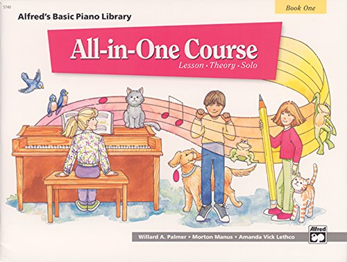 Alfred's Basic All-In-One Course, Bk 1: Lesson * Theory * Solo: Book 1