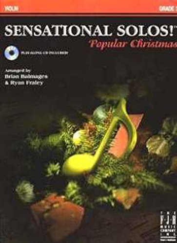 Sensational Solos! - Popular Christmas - Violin, w. Audio-CD: Songbook. Grade 3. With Play-Along CD