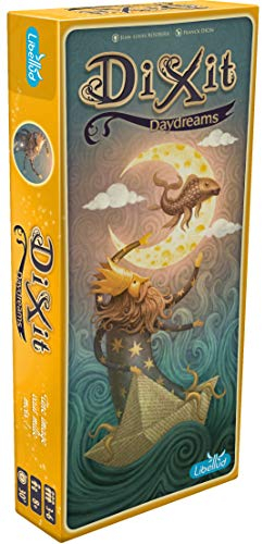 Libellud | Dixit Erweiterung: Day Dreams (Edition 2022) | Kommunikationsspiel | Alter: 8+ | 3 bis 6 Spieler | Spielzeit: 30 Minuten