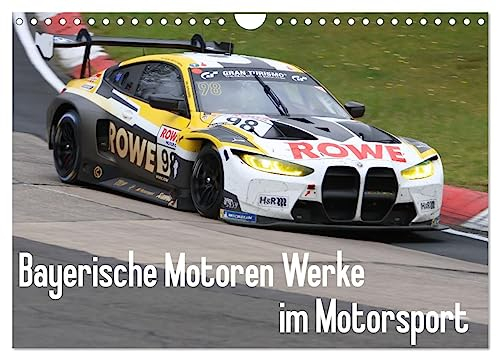 Bayerische Motoren Werke im Motorsport (Wandkalender 2025 DIN A4 quer), CALVENDO Monatskalender: BMW Motorsport Fotos (CALVENDO Sport)