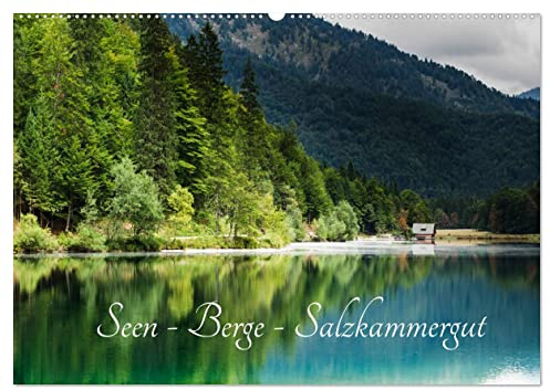 Seen - Berge - Salzkammergut (Wandkalender 2026 DIN A2 quer), CALVENDO Monatskalender: Salzkammergut - Land der Seen (CALVENDO Natur)