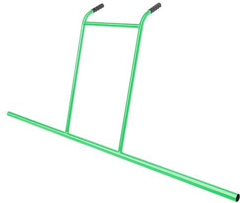 Metex Dapple Bar 2000mm for Liquid Screed – Fully Welded Aluminium Construction with Twin Cranked Handles and A Powder Coated Finish - Colour May Vary