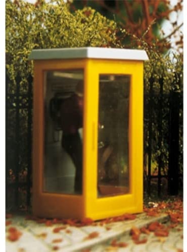 H0 - Telefonzelle beleuchtet