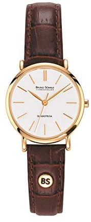Bruno Söhnle Damen Analog Quarz Uhr mit Leder Armband 17-33045-941
