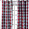 Homescapes Ösenvorhang Blickdicht Macduff Tartan Schottenmuster Dekoschal 2er Set Breite 137 x Länge 228 cm Vorhang Paar 100% Baumwolle