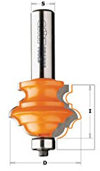 CMT ORANGE TOOLS 956.801.11 - VIELFACH-PROFIL-FRÄSER HM D=38.1X28 S=12