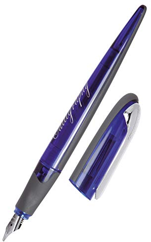 Online Kalligrafie-Füller, Schönschreibfüller Air Blau, Kalligrafie-Federn in Strichstärken 1,4 mm Standard Tintenpatronen oder Konverter, inkl. Kombipatrone blau, 10002/3D