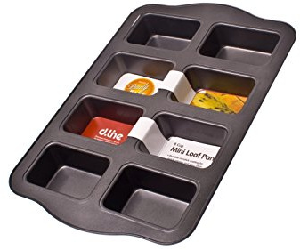 Daily Bake Non-Stick 8 Cup Mini Loaf Pan