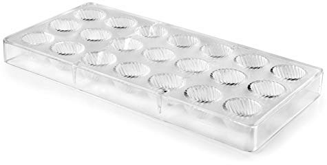LACOR Schokolade Schimmel Hemisphare, Polystyrene, Transparent, 28 x 14 x 3 cm, 1 Einheiten | Langlebiges Profi-Utensil; entwickelt für optimale Leistung und schnelle, unkomplizierte Reinigung in der Spülmaschine