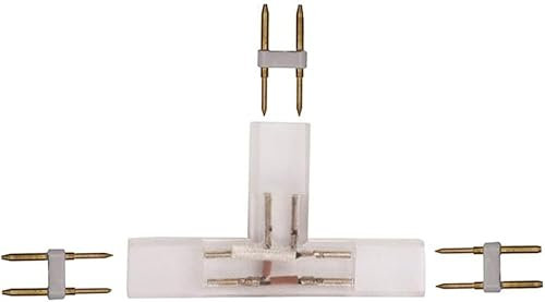 XUNATA 3PCS 2Pin 4Pin LED-Streifen Verbinder ('T' Connector 2pin, 15MM)