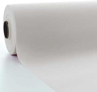 Sovie HORECA Linclass Airlaid Tischdeckenrolle Pebblestone - Tischdecke 118cm x 25m - Einfarbige Papiertischdecke Rolle - Ideal für Party & Hochzeit
