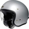 Shoei J.O Silber matt Light Silver Open Face Helm Jethelm Motorradhelm, XXL