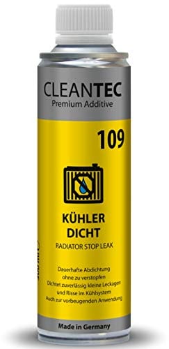 cms CleanTEC GmbH CleanTEC 109 Kühlerdicht Additiv dichtet schnell Lecks schützt und schmiert 300ml für Auto LKW Kühlerdichtmittel Leckstop 1L/46,33Euro (1)