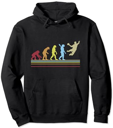 Cadeau Sport De Handball L'Evolution Du Handball Sweat à Capuche