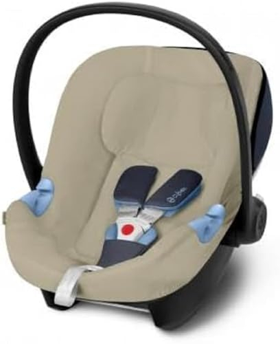 CYBEX Gold Sommerbezug, Für Babyschale Aton M i-Size, Aton S i-Size, Aton S2 i-Size, Beige