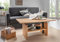 DEINE TANTE EMMA 2136 Couchtisch Carla Beistelltisch Eiche Massivholz höhenverstellbar ca. 105 x 47-66 x 65 cm