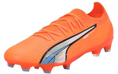 PUMA Ultra Ultimate FG/AG, Unisex-Fußballschuhe für Kinder, orange, 44.5 EU