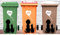 3 x Customised Wheelie Bin Decals/Stickers The Moon's A Balloon, Dog and Cat Wall Art Graffiti Vinyl Sticker Urban Art…