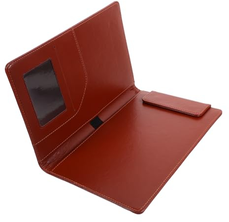 KICHOUSE Mini Presse-papiers Porte-menus Porte-billets A5 Classeur De Rangement En Pu Tableau Décriture Robuste