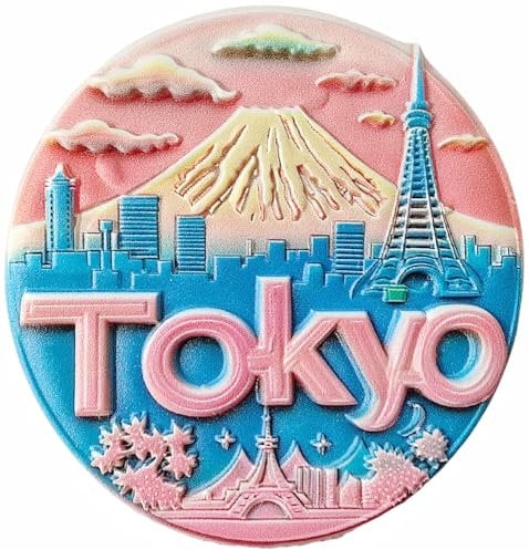 Tokyo Japan Refrigerator Magnet Tourist Souvenir 3D Fridge Decoration Craft