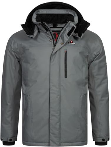 Höhenhorn Starsgard Herren Winter Jacke Grau Gr. XL