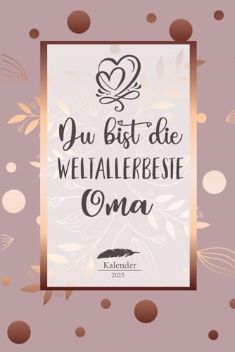 Oma Kalender: Perfektes Weihnachtsgeschenk für deine Oma, Omas Planer für schöne Momente